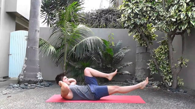 Elbow To Knee Crunch