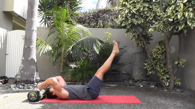 Lying Leg Raise