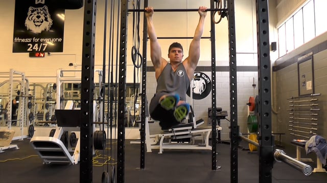 Hanging Leg Raise With A Twist