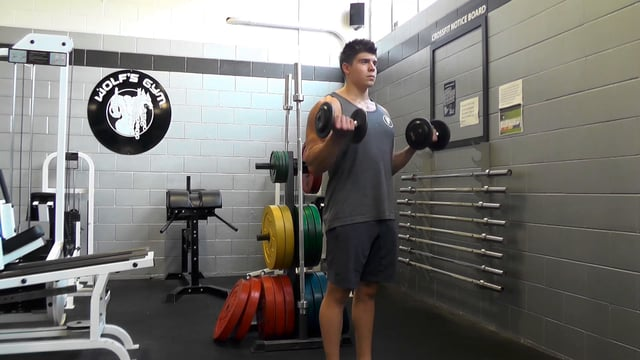 Standing Dumbbell Curls