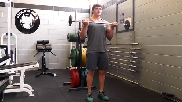 Standing Barbell Curls
