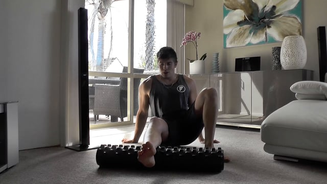 Foam Rolling The Calfs