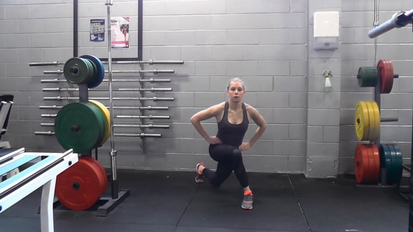 Curtsy Lunge