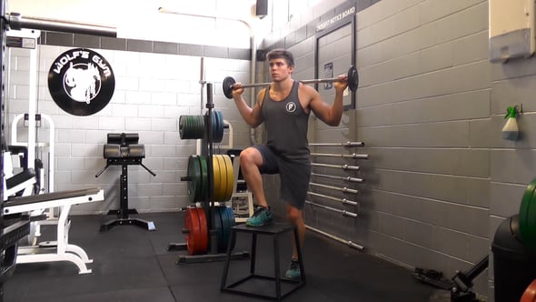 Barbell Step Up