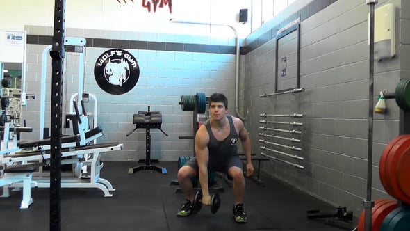 Single Arm Dumbbell Clean & Press