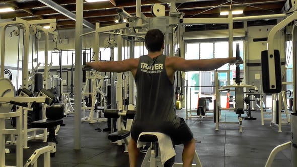 Rear Delt Machine Flye