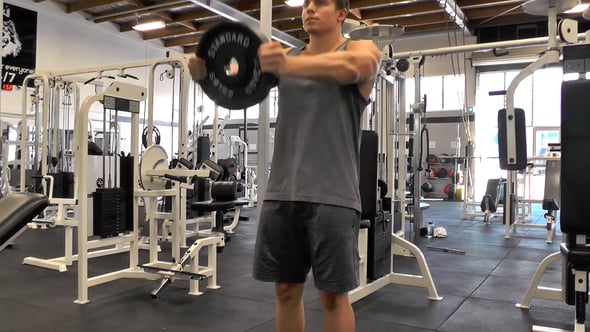 Plate Front Raise
