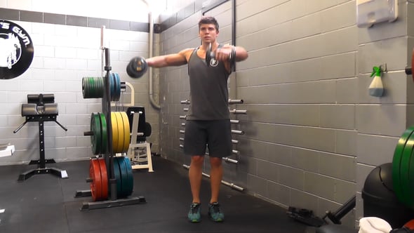 Dumbbell Front & Side Raise