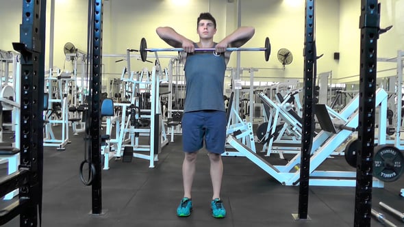 Close Grip Barbell Upright Row