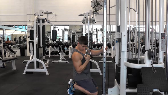 Single Arm Cable Pulldown