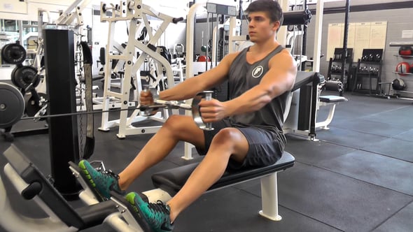 Hammer Grip Seated Cable Row