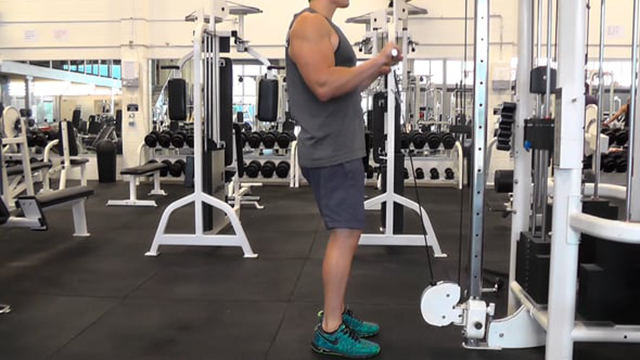 Reverse Grip Cable Curl
