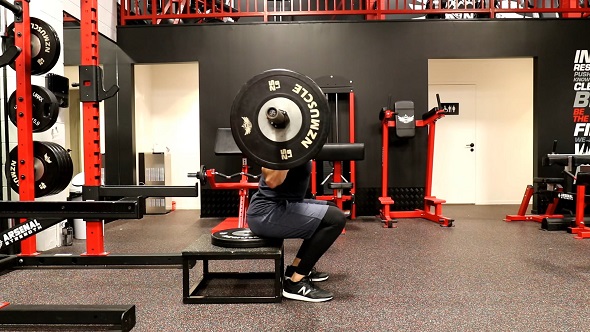 Barbell Box Squat