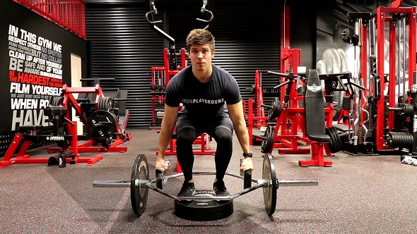 Deficit Trap Bar Deadlift