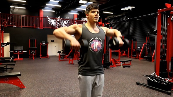 Dumbbell Upright Row