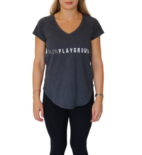 Iron Playground Classic V Neck - Iron Grey