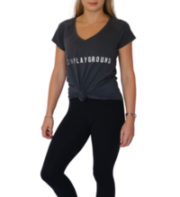 Iron Playground Classic V Neck - Iron Grey
